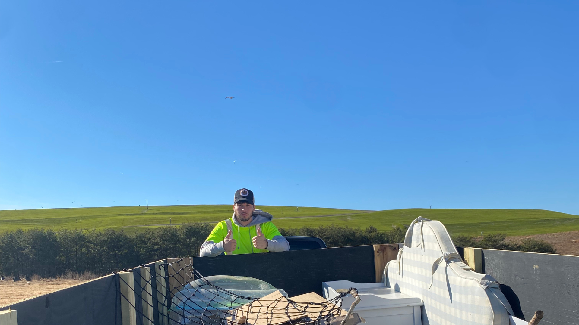 Professional junk removal service